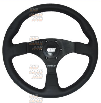 ATC Sprint Flat Model Steering Wheel - 325mm Black Leather